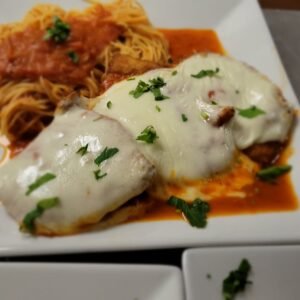 Eggplant  Parm Dinner